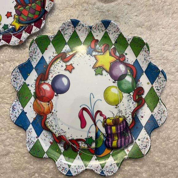 Plastic Celebration Plate & Cup Set - Picture 2 of 5